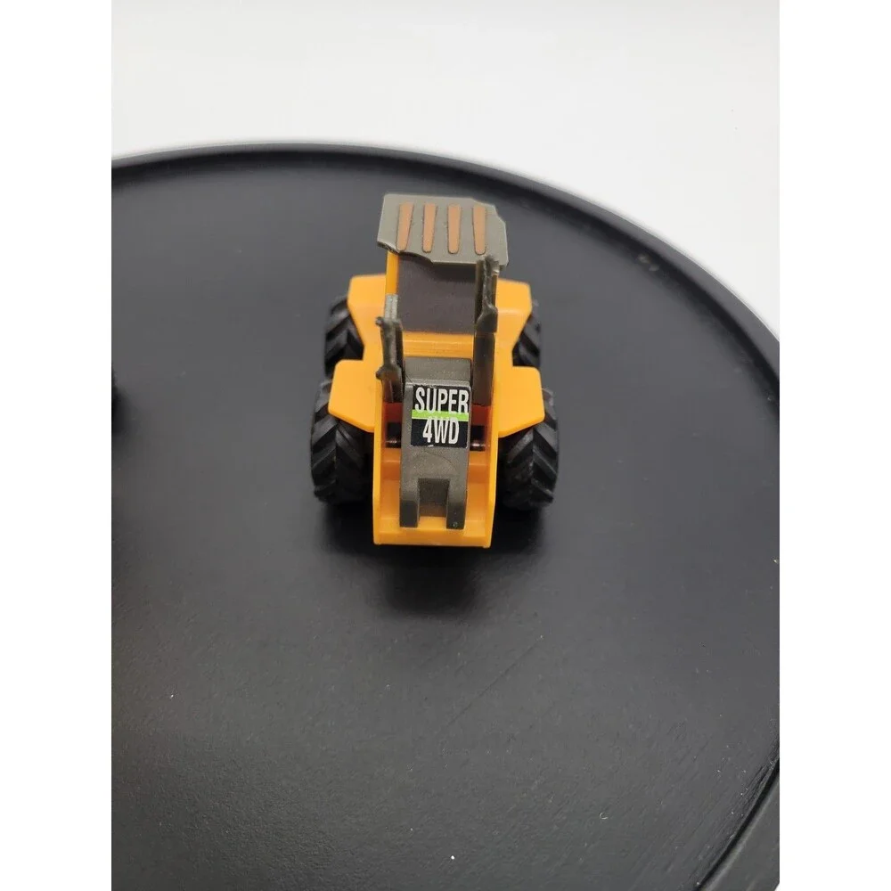 CAT Construction Vehicles Toy Lot Bulldozer Roller Loader  Plastic Set Lot Of 4